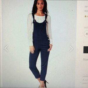 Brand new Just fab overall jumpsuit